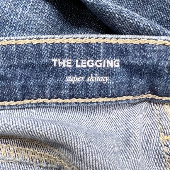 AG Adriano Goldschmied Jeans Womens The Legging Super Skinny Denim 30x31.5 - Picture 11 of 14